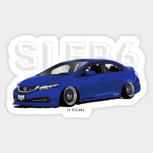 Civic Si Fb6 Sticker